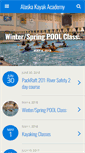 Mobile Screenshot of kayakcenterak.com